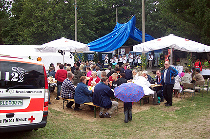 So feiert man in Dreschvitz ...