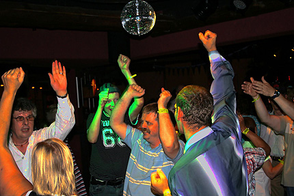 Disco mit Handicap und Lebensfreude