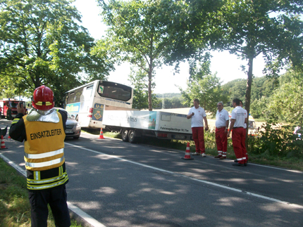 Sanit&auml;tszug r&uuml;ckte zum Einsatz aus