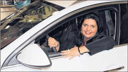 Auch Constance Eggert beteiligte sich an der OZ-Aktion und spendete 500 Euro im Namen der Autohäuser Eggert.