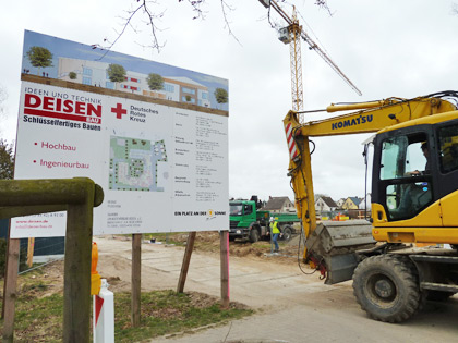 Grundsteinlegung 29. März 2012