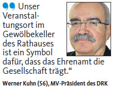 Werner Kuhn MV-Pr&auml;sident des DRK