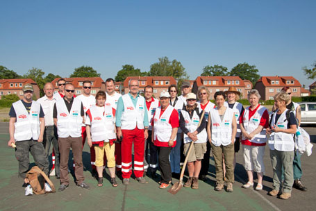 Das Team MV ist f&uuml;r den Einsatz im Hochwassergebiet bereit.