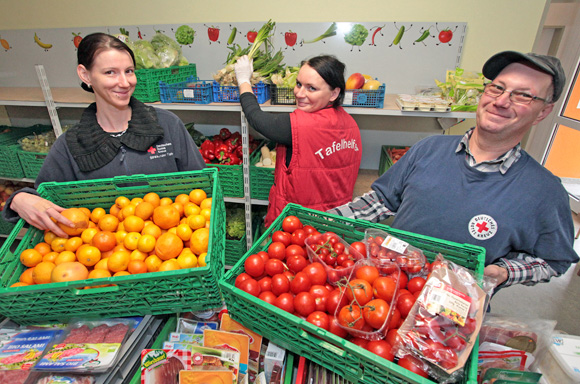 Die Stralsunder Tafel. Bild: DRK